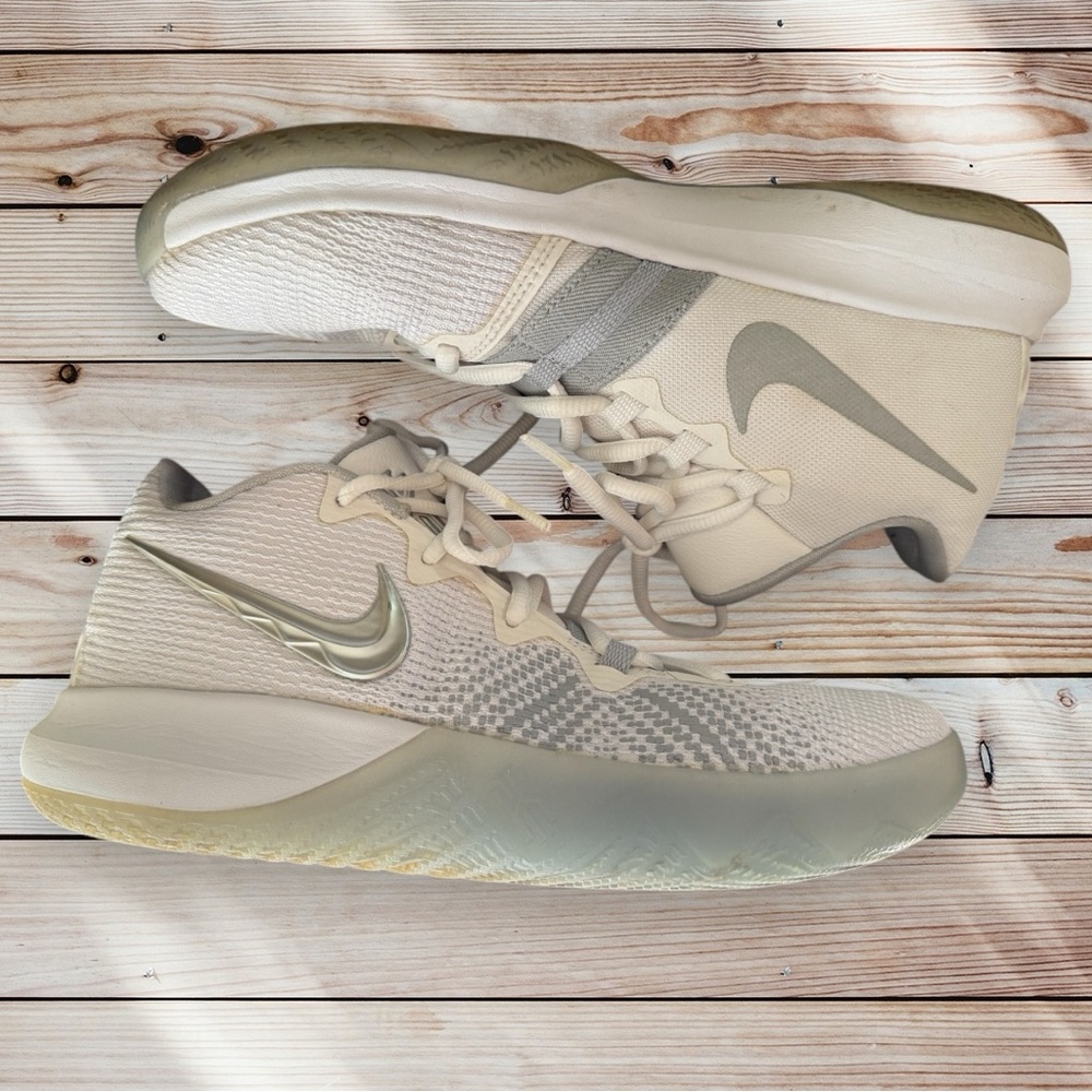 Nike White and Gray Athletic Shoes